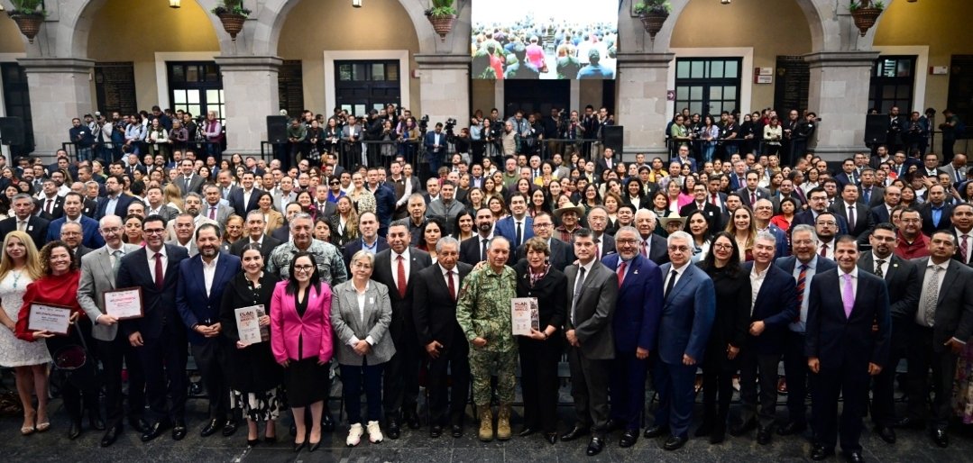 Delfina Gómez presenta Plan de Desarrollo de EDOMEX - Entidad MX