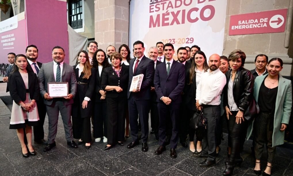 Delfina Gómez presenta Plan de Desarrollo de EDOMEX - Entidad MX