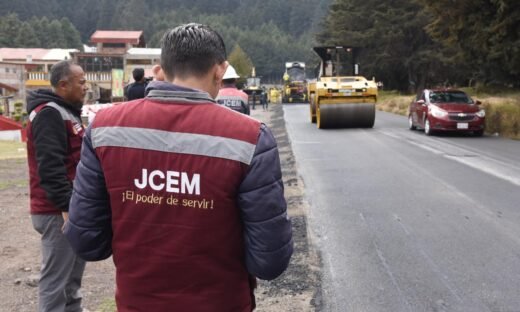 Carretera Ocoyoacac–Tenango avanza gracias al hartazgo social