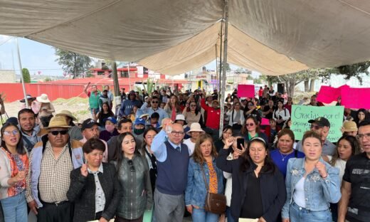 Avanza Zinacantepec con obra vial que transforma San Lorenzo Cuauhtenco