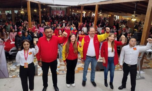 Anaí Esparza consolida estructura del Partido del Trabajo en Zinacantepec