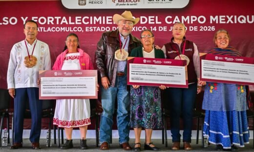 Respalda EdoMéx a mil 475 campesinos